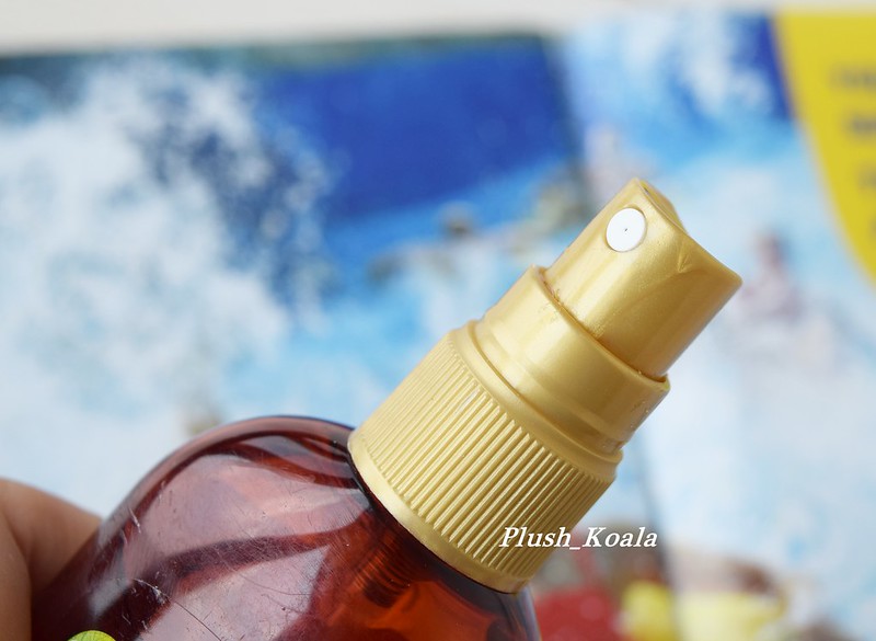 Масло Garnier Ambre Solaire Golden Protect Oil Spray SPF 10 - отзыв DSC_0919