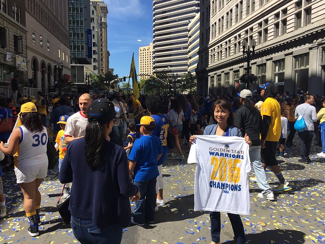 OMB @ Golden State Warriors Parade 2015