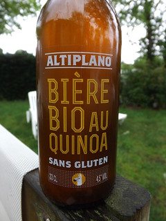 Britt, Altiplano Bière Bio au Quinoa sans gluten, France
