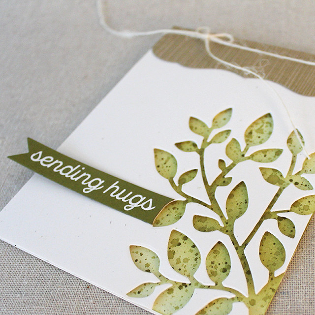 Sending Hugs Branch Card 3