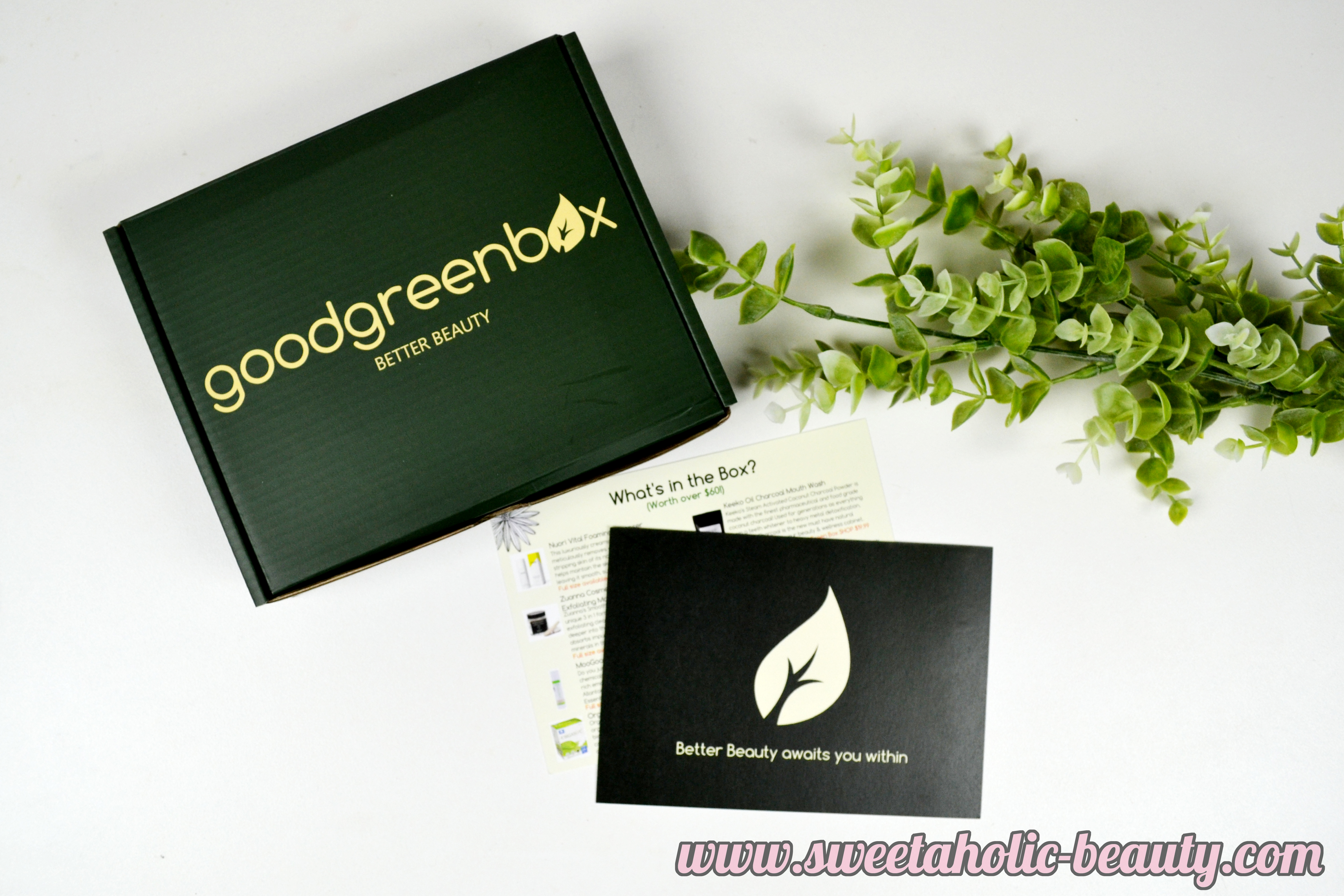 April Good Green Box - Sweetaholic Beauty