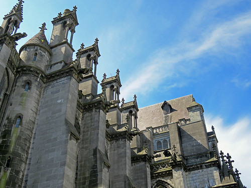 Exterior of the Lille Cathedral in France