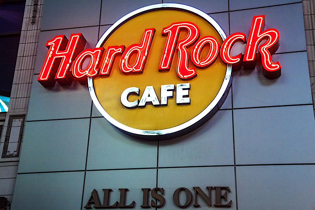 HARD ROCK CAFE ALL IS ONE--Toronto