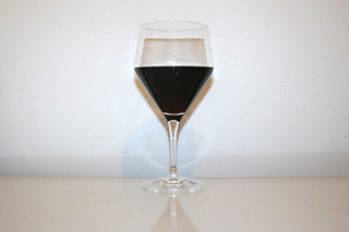 07 - Zutat trockener Rotwein / Ingredient dry red wine