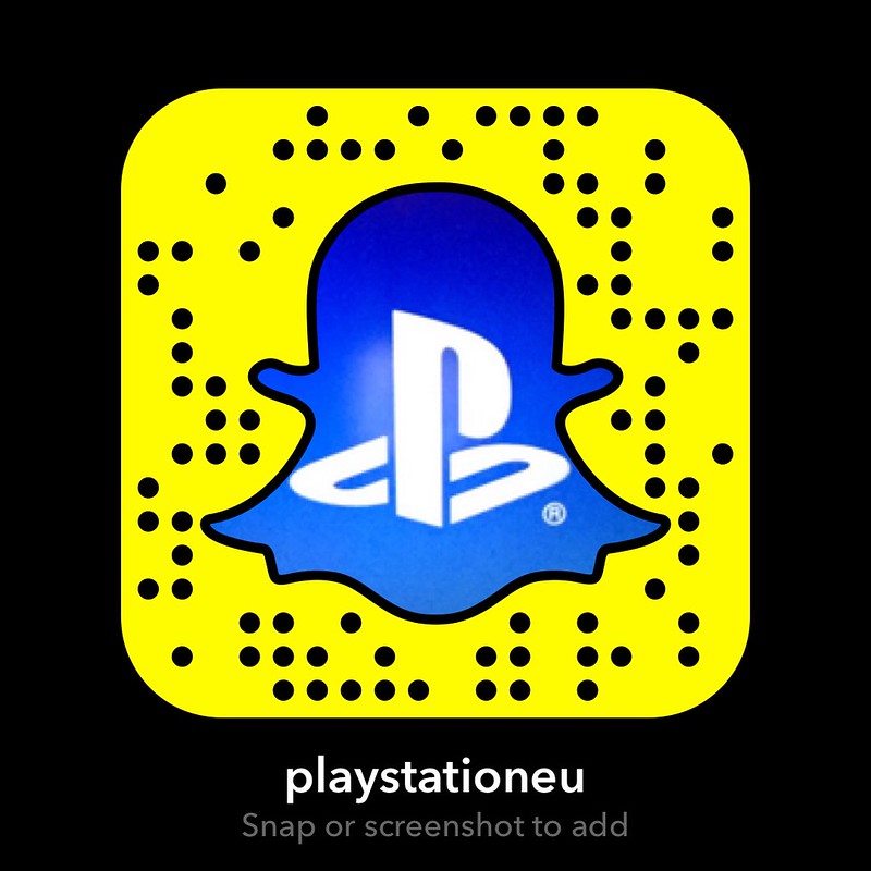 PlayStation Snapchat