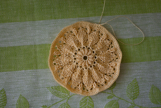 "Evelyn" Doily (WIP)
