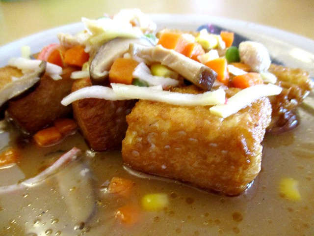 Home Cook own-made tofu