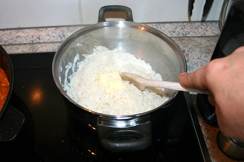 58 - Reis mit Buttern verfeinern / Refine rice with butter