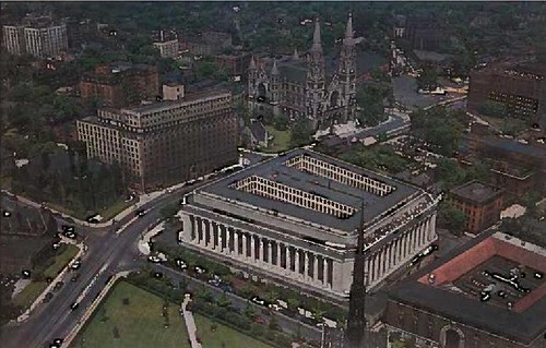 Postcard front, Pittsburgh Civic Center, no date (but before 1967)