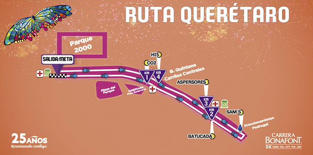 Ruta Carrera Bonafont 2017 Queretaro