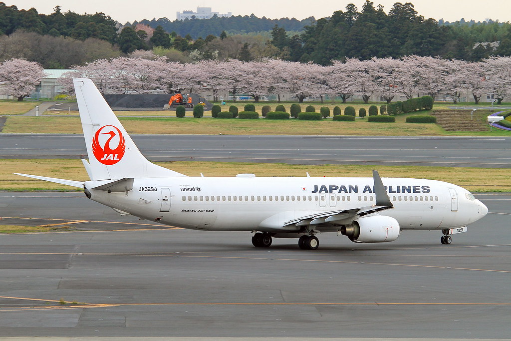JA329J Japan Airlines Boeing 737-846