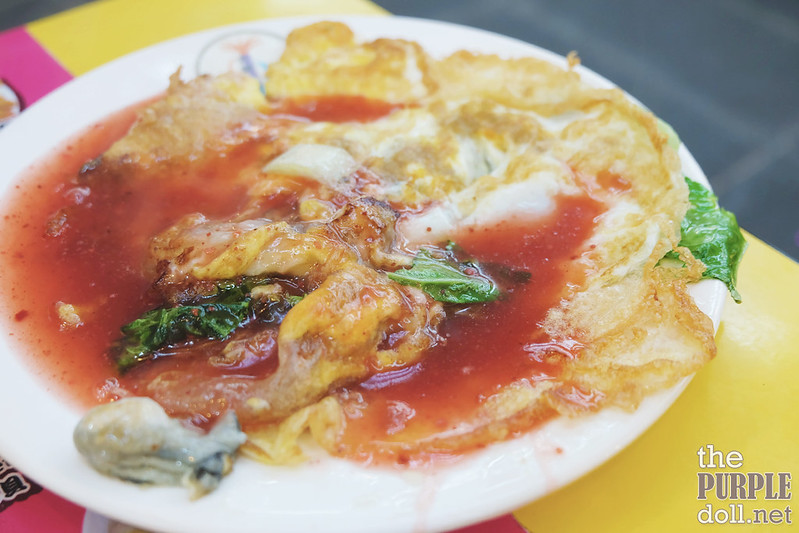 22 Oyster Omelet at Shilin Night Market (NTD 60)