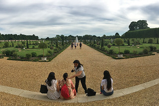 London - Hampton Court Palace garden