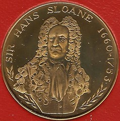 Sloane British Museum Medal obverse