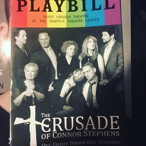 Opening night of The Crusade of Connor Stephens