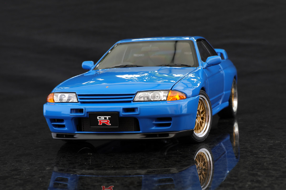 AUTOart 1:18 Nissan Skyline (R32) GT-R V.Spec II (blue