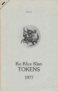 Ku Klux Klan Tokens book cover
