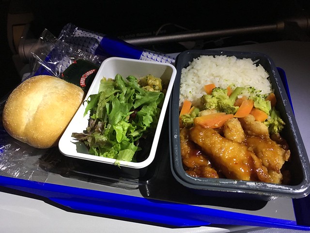 Roast chicken with gravy - United Airlines