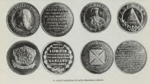 Early aluminum tokens