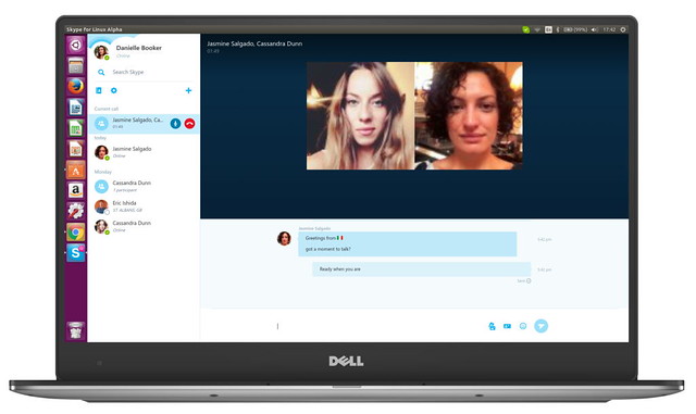 linux-Skype