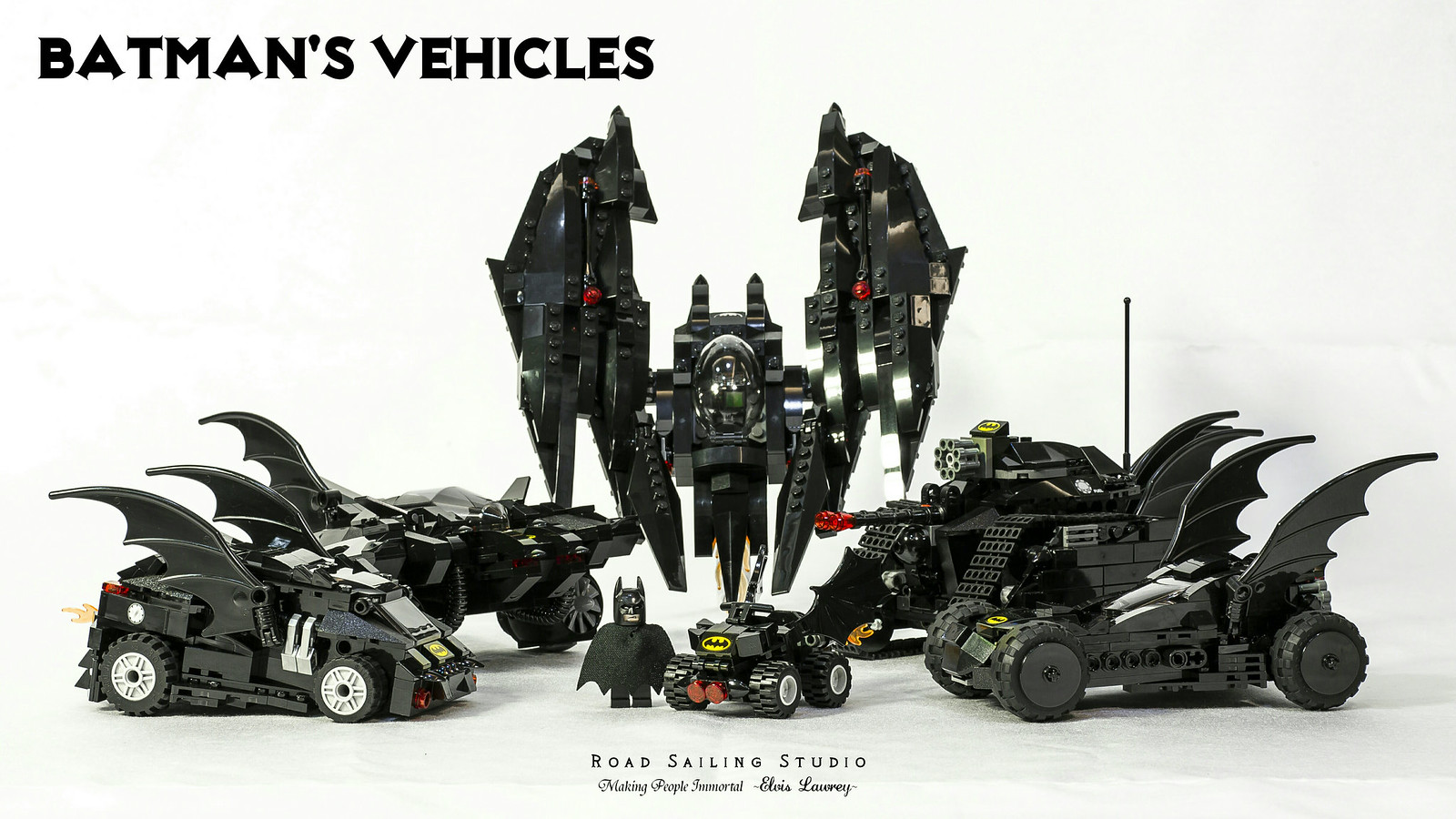 Lego Batman vehicles MOC (Original Version) | Flickr