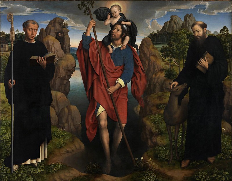 Hans Memling - Triptych of the Family Moreel (1484)