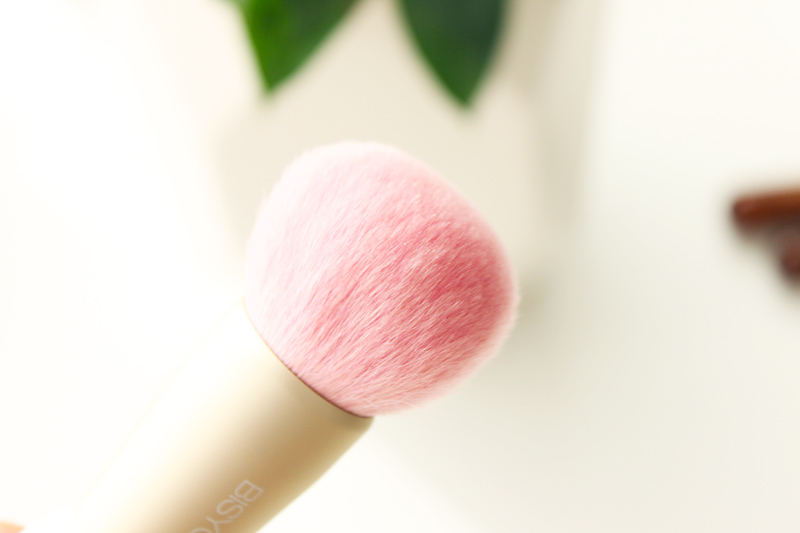Bisyodo White Puffy Pink Brush