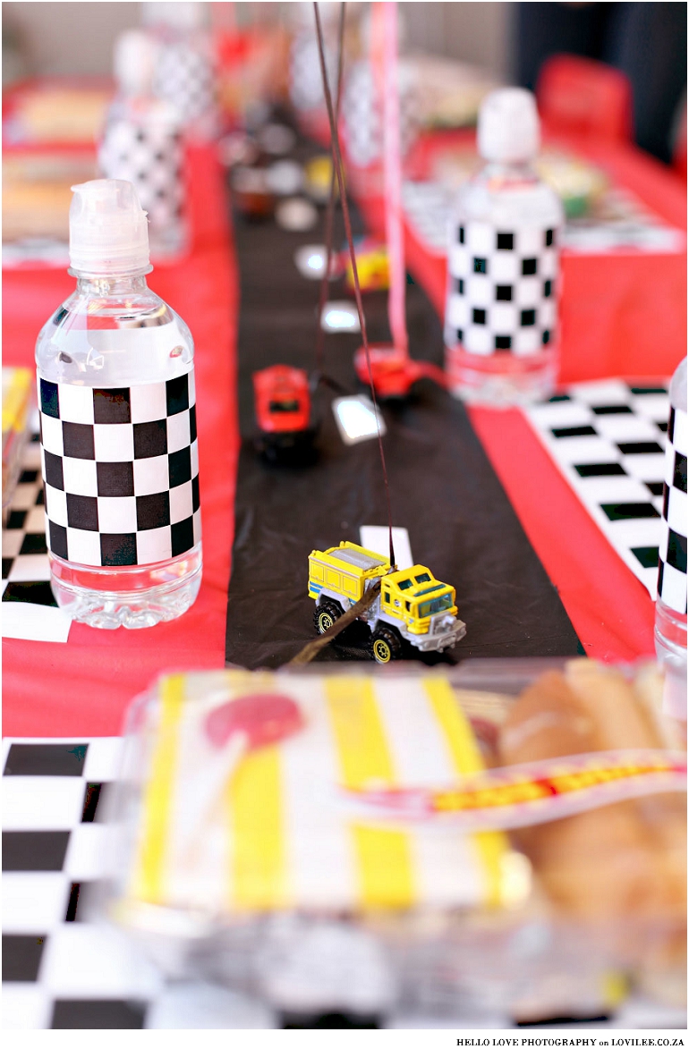 Totally racy Hot wheels party