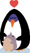 Preview of Cross Stitch Patterns: Mother’s Day Penguins