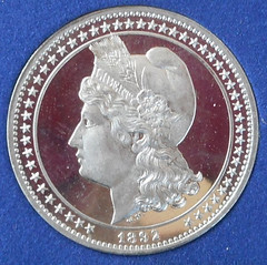 1892 Columbian Exposition medal in aluminum