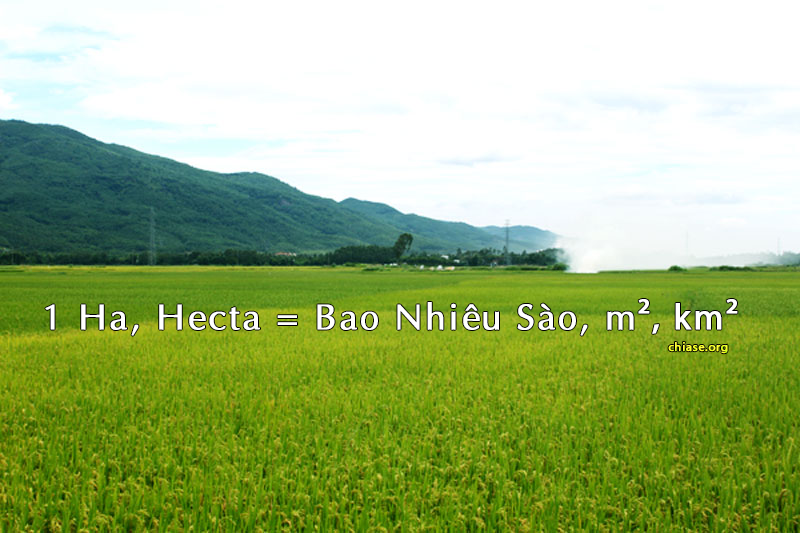1 Ha, Hecta Bằng Bao Nhiêu M2 - Mét Vuông, Km2 - Km Vuông - Diễn Đàn Chia Sẻ