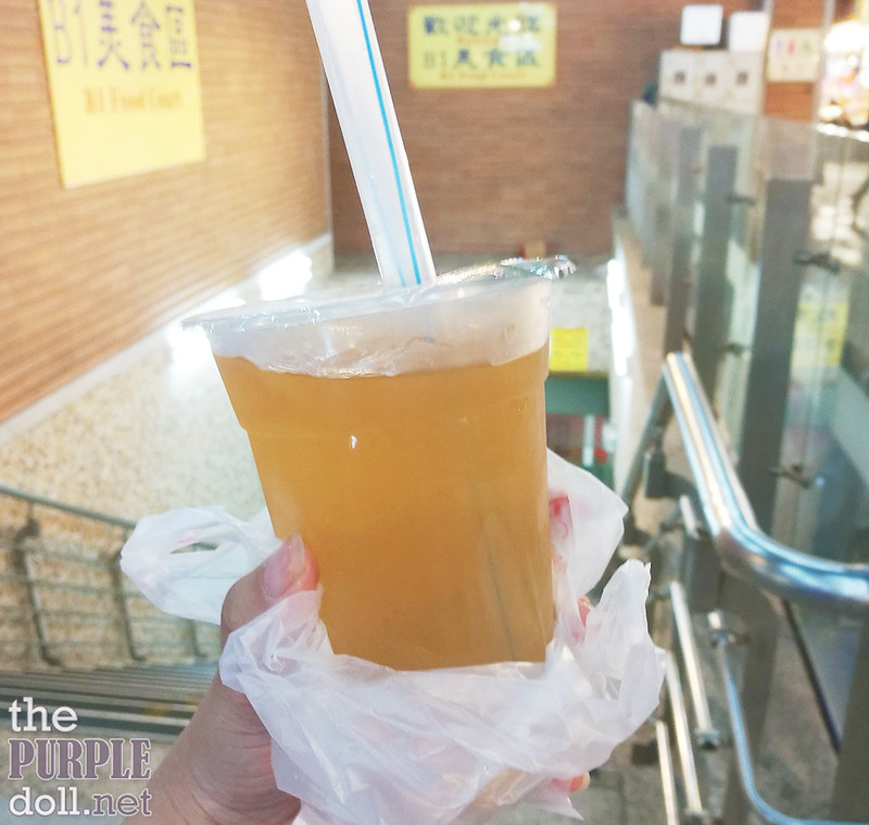 25 Aiyu Jelly Drink from Shilin Night Market (P40)