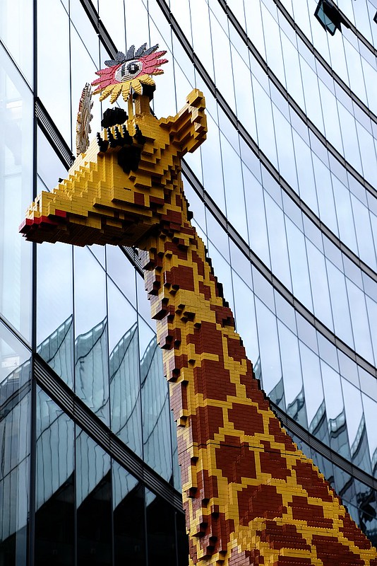 The giraffe in Berlin
