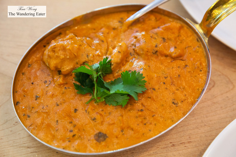 Butter Chicken - Contemporary style chicken tikka, ‘makhani’ gravy and touch of fenugreek