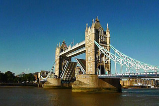 London - Tower Bridge open