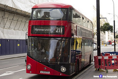 Wrightbus NRM NBFL - LTZ 1777 - LT777 - Hammersmith 211 - Abellio - London 2017 - Steven Gray - IMG_8258