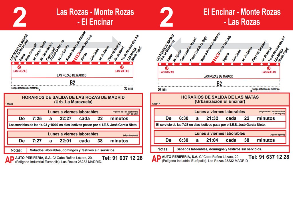 diluido conversacion Redondo Viajamos en la nueva línea 2 de Las Rozas (Las Rozas-Monte Rozas-El  Encinar). – madridmobilite