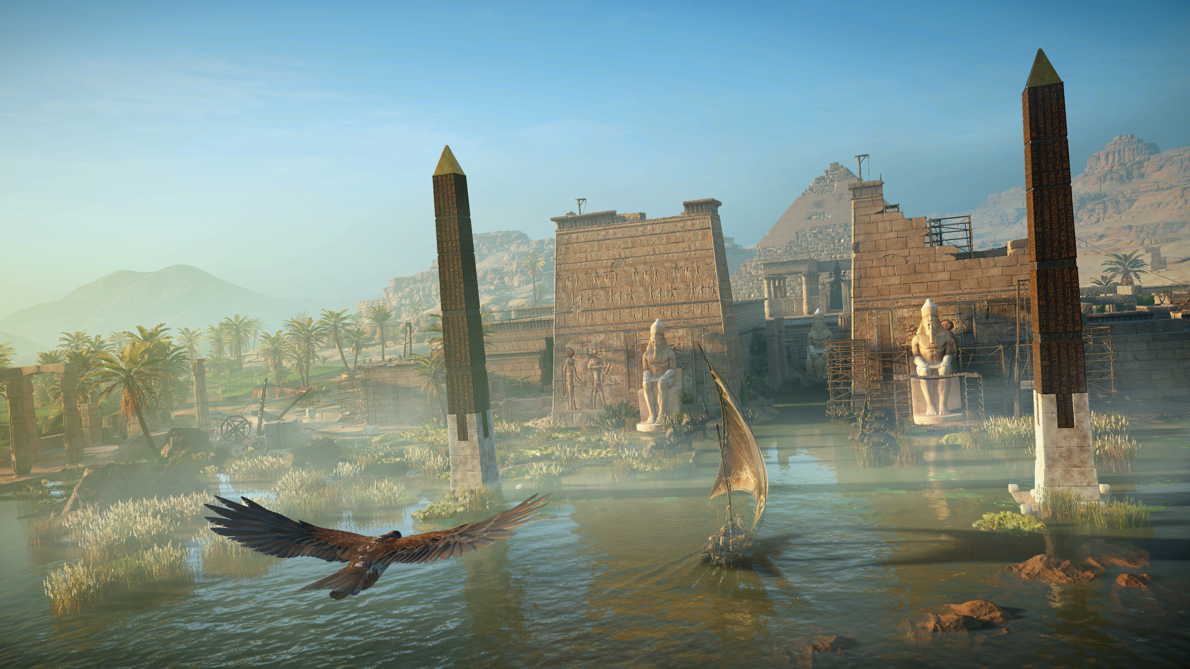 La cartografía egipcia de Ubisoft Montreal en Assassin’s Creed Origins