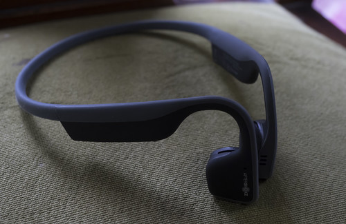 音の良い骨伝導ヘッドホン ：AfterShokz TREKZ TITANIUM: mono-logue