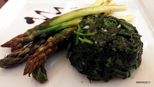 Asparagus and Spinach