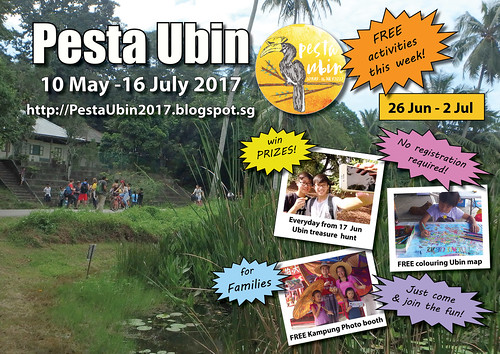 Pesta Ubin 2017 poster: this week 26 Jun - 2 Jul