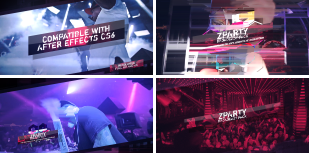 Videohive zParty (Broadcast Pack) 20154129