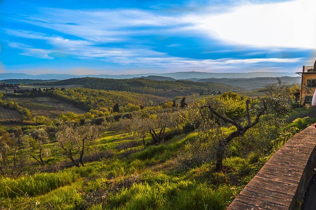 Tuscan views. From San Donato In Poggio in Pictures: The Beauty of Tuscany