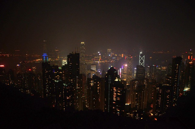 HK City Scape 5- From the Peak