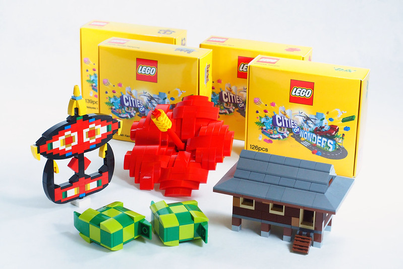 LEGO Malaysia Exclusive Cultural Mini-builds