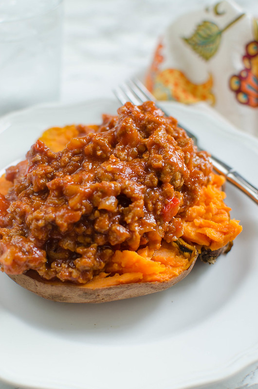 Paleo Sloppy Joes - a paleo take on the classic, using sweet potatoes! Easy and delicious - even the non-paleo people in your ilfe will love it!