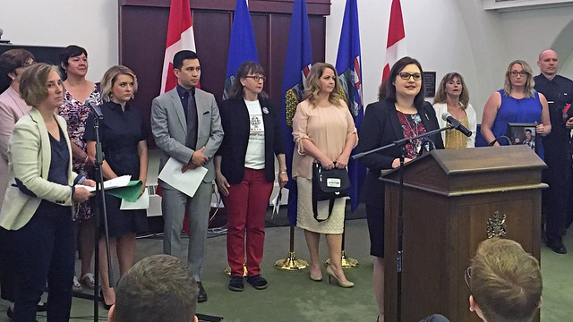 Associate Minister Brandy Payne unveils Alberta's aggressive opioid plan