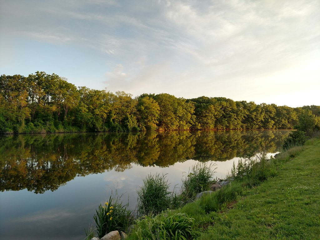 Lansing, Michigan -- View of the Grand River
