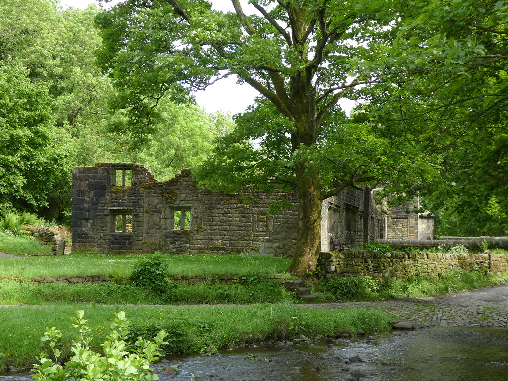 The remains of Wycoller Hall