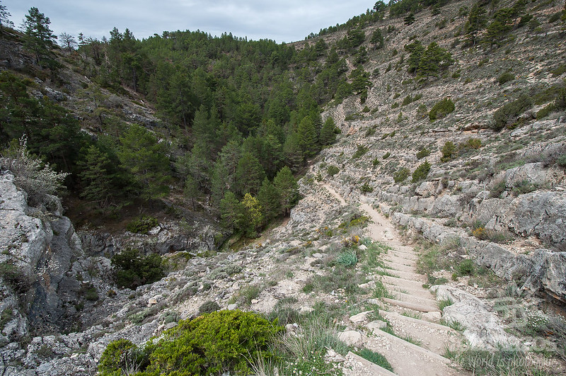 Ruta por el Barranco de la Hoz en Calomarde